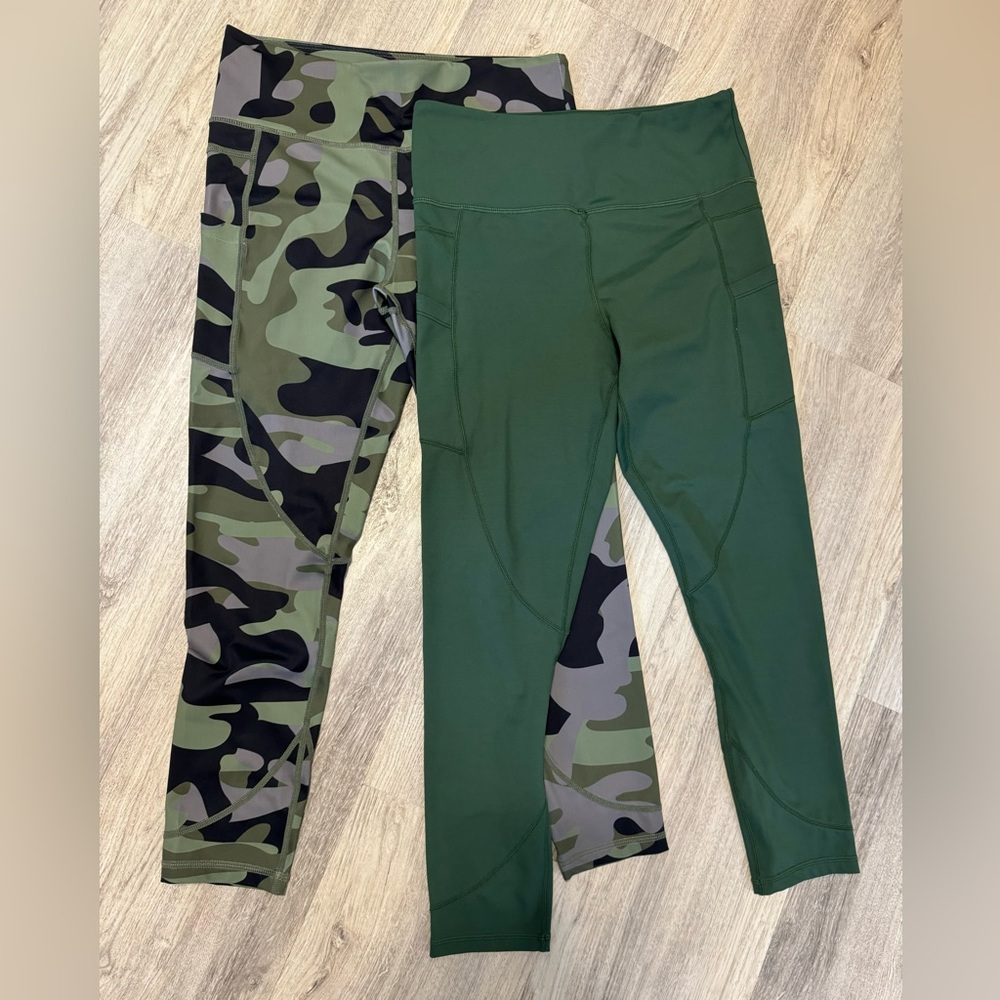 5 Zyia leggings bundle. All size 8-10 - Picture 4 of 5